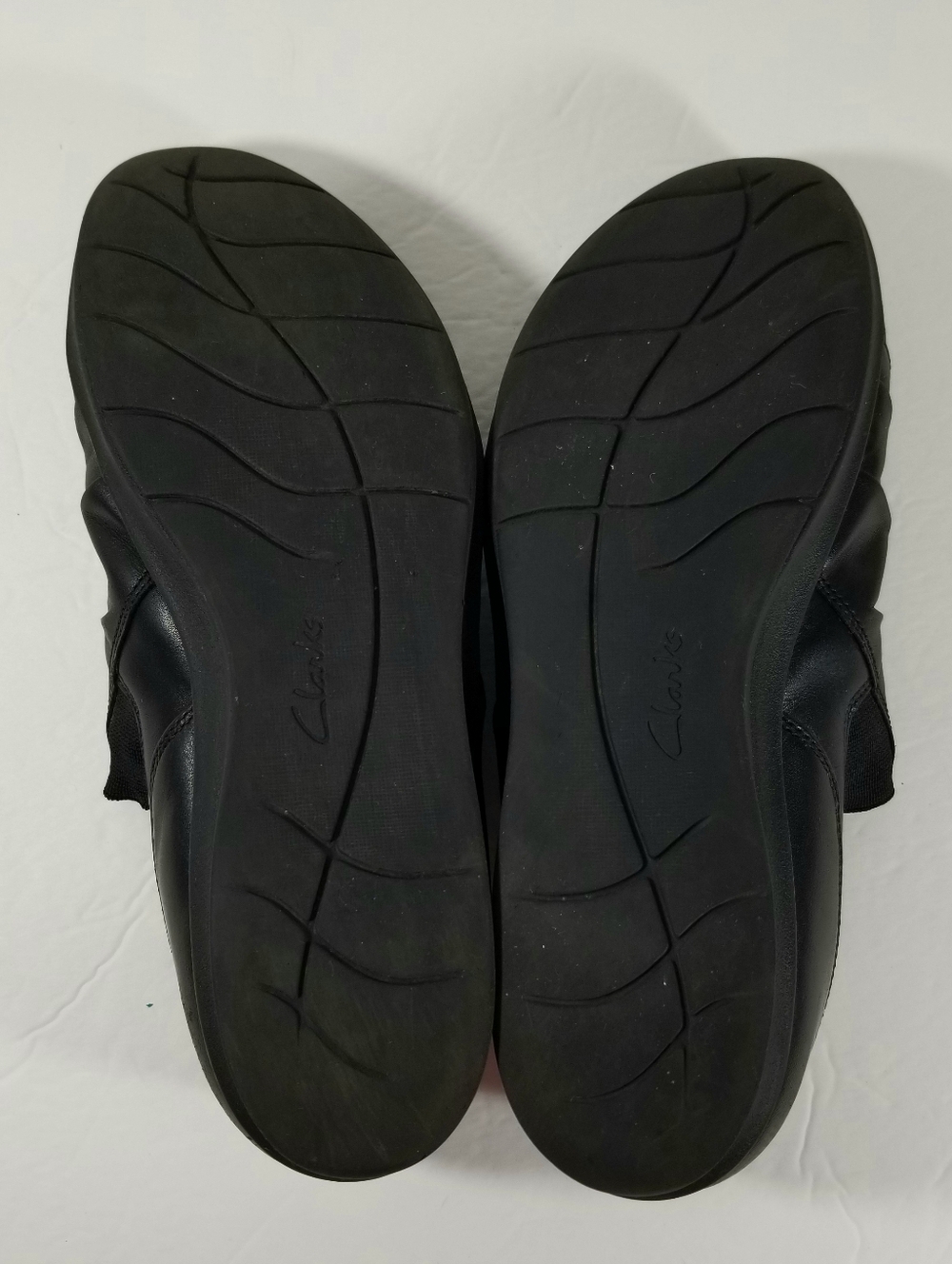 Clarks Hope Roxanne Shoes Women's 8.5M Comfort Slip On Loafer Black - Picture 6 of 6